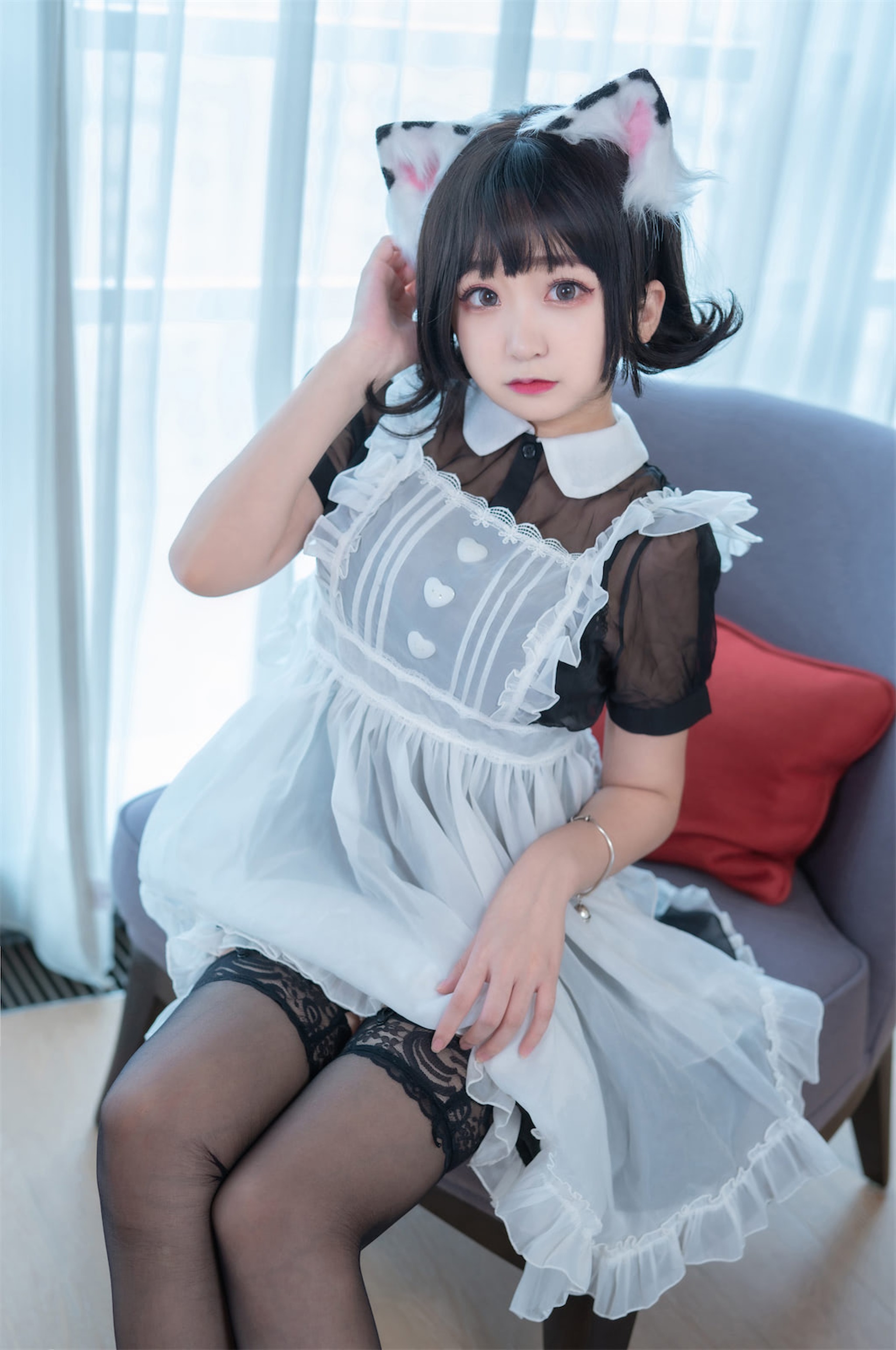 恩田直幸 - NO.034 奶牛猫女仆[46P]-XikXak